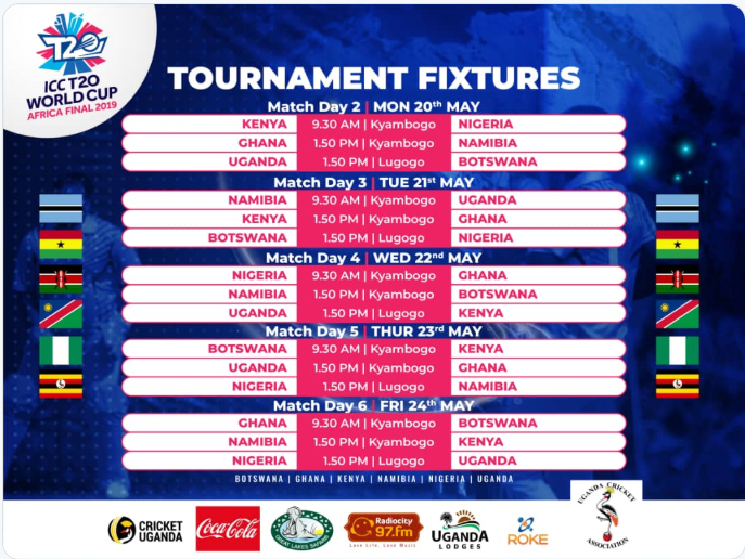 ICC T20 World Cup Africa Finals Squad Announce Cricket Namibia